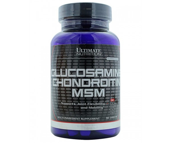 Хондропротектор Ultimate Nutrition Glucosamine Chondroitin MSM 90 таб ...