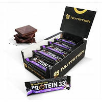 Протеїновий батончик Go On Nutrition Protein Bar 33% (БЕЗ ЦУКРУ) шоколад Блок 25x50 г Chocolate