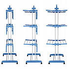 Багатоярусна сушарка для білизни до 50 кг, (172х73х64 см) Garment Rack / Складна сушарка підлогова, фото 6
