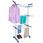 Багатоярусна сушарка для білизни до 50 кг, (172х73х64 см) Garment Rack / Складна сушарка підлогова, фото 5