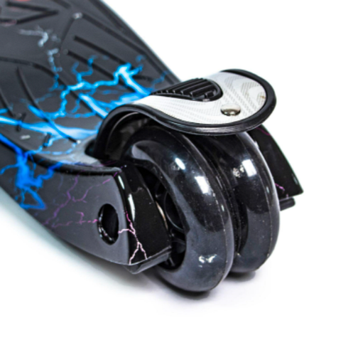 Купить Детский самокат Scale Scooter MAXI Молния Светящиеся колеса ...