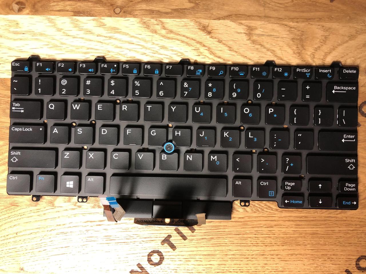 Клавіатура для ноутбука Dell Latitude E5450/E7250/E7450/E7470 6NK3R, 06NK3R USA Backlit ОРІГИНАЛ