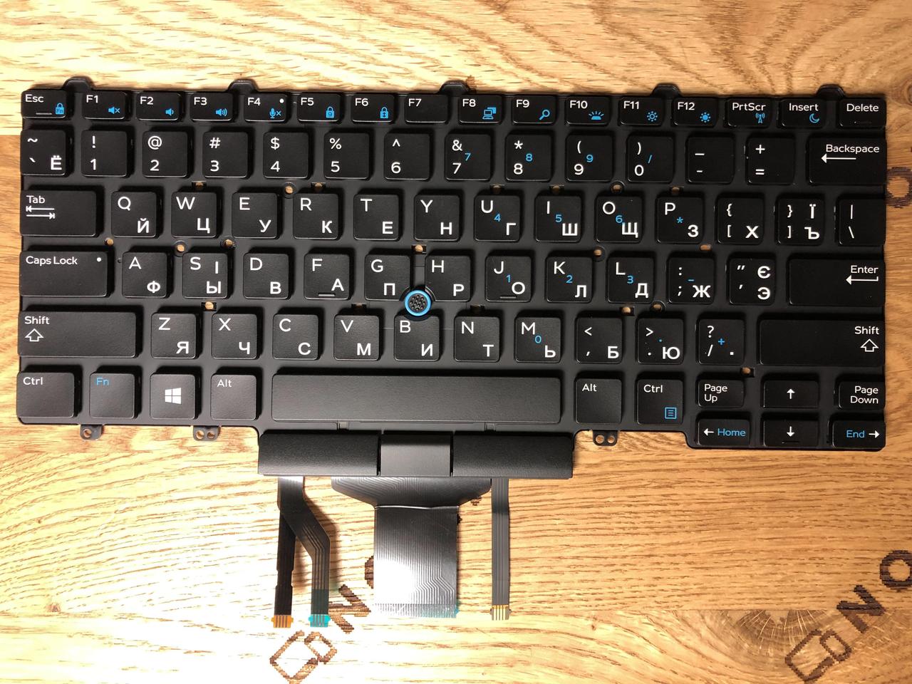 Клавіатура для ноутбука Dell Latitude E5450/E7250/E7450/E7470 0D19TR, D19TR UA/USA Backlit OriГИНАЛ NEW