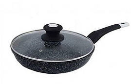 Сковорода з Кришком і Гранітним Покриттям Unique UN-5143 20 см