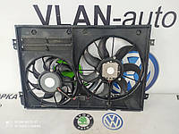Дифузор вентилятора в зборі 1K0121207BC VW Tігуан