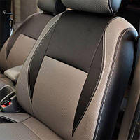 Чохли на сидіння з екошкіри Nissan Micra K12C 2007-2010 Союз-Авто
