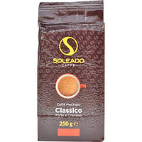 Кофе молотый Soleado Caffe Classico, смесь робусты и арабики, 250г, Италия