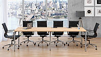 Стол для переговоров Q-270 Loft Design Дуб Борас. Конференц-стол в переговорную