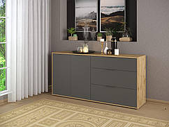 Комод Нітро 2Д 3Ш