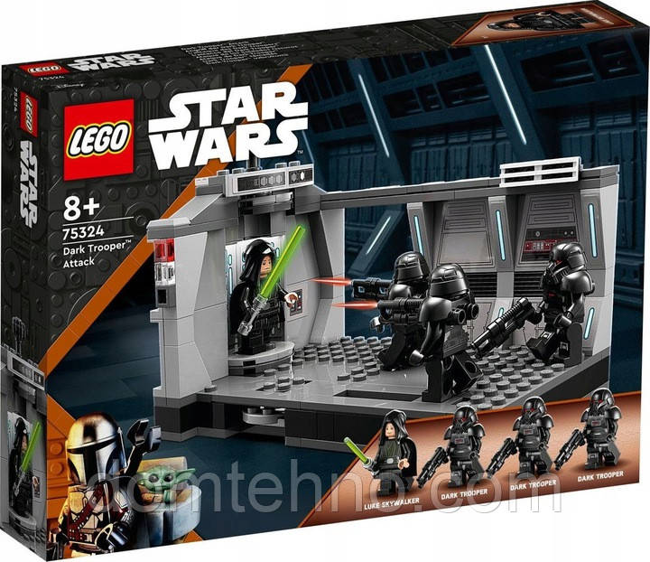 Блоковий конструктор LEGO Star Wars Атака темних штурмовиків 166 деталей (75324) НОВИНКА