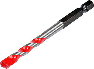 Свердло універсальне YATO: YG6X, Ø= 6 мм, l= 85/30 мм, HEX-1/4" YT-44783