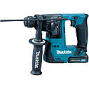 Професійний акумуляторний перфоратор Makita HR140DWAJ : 1.0 Дж, 10.8В (акум. 2ампера і зарядка), фото 2