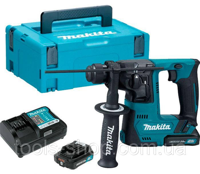 Професійний акумуляторний перфоратор Makita HR140DWAJ : 1.0 Дж, 10.8В (акум. 2ампера і зарядка)