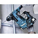 Професійний акумуляторний перфоратор Makita HR140DWAJ : 1.0 Дж, 10.8В (акум. 2ампера і зарядка), фото 4