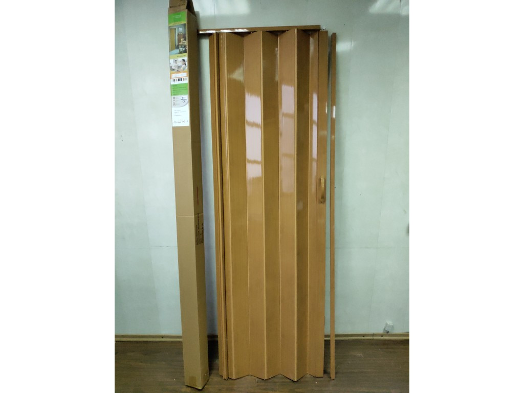 Двері гармошка глуха - кольори в асортименті. Міжкімнатні двері гармошка. Нові кольори., фото 1