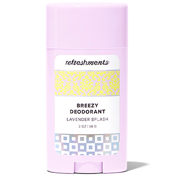 Органический дезодорант Refreshments Breezy Deodorant Lavender Splash 56 г