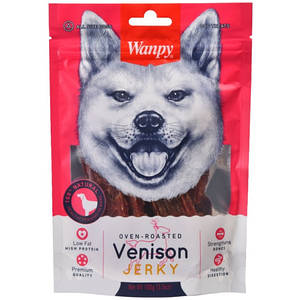 Ласощі Wanpy для собак філе оленіни | Wanpy Vension Jerky 100 грамм
