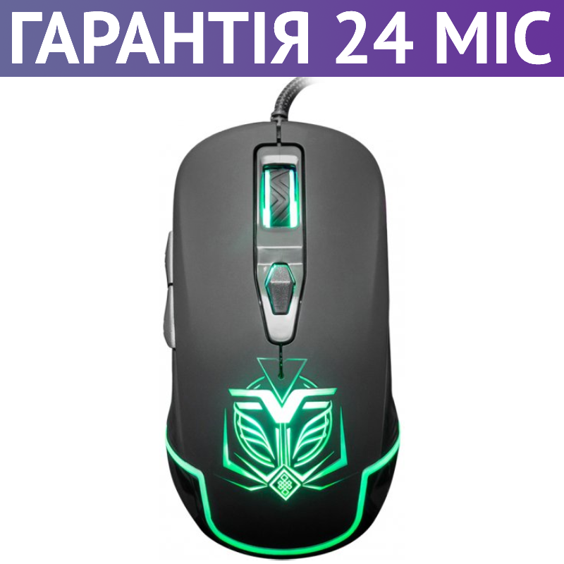 Купить Игровая мышь FRIME HELA черная софт тач, проводная, геймерская ...