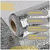 Кухонна оливостійка фольга самоклейна для кухні 60 см*3 м/Алюмінієва плівка для кухонних поверхонь, фото 4