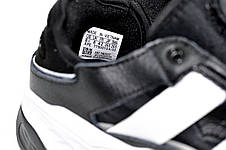 Кросівки Adidas Originals Niteball Адідас чорні з білим, фото 4