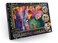 Набір для творчості Алмазна мозаїка слон "Diamond mosaic", мал., кор. 35*27*3см (10шт)