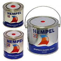 Краска судовая для лодки и катера HEMPALIN ENAMEL красная Red 0.2/0.75/2.5 л Hempel