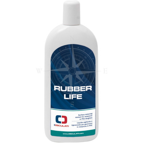 Засіб Rubber Life для ремонту тканин Osculati 500 мл для неопрена та ПВХ висока міцність Італія, фото 1