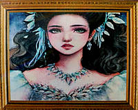 Алмазна мозаїка "Принцеса" 30*40см, на підрамнику, в кор. 41*31*2,5см, ТМ Dreamtoys