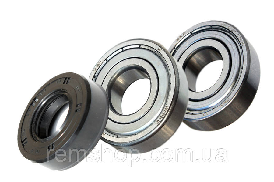 Комплект підшипників FBJ 6203, 6204 сал.25x50x9/11 для пральної машини BEKO 2823410100