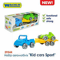 Набір авто "Kid cars Sport" (джип та баги) 3ел., в кор. 26*9*8см, ТМ Wader (20шт)