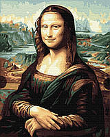 Картина по номерам 40х50см. GX36096 Джаконда, Мона Лиза Rainbow