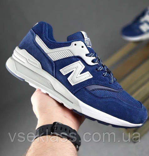 Купить Кроссовки летние мужские New Balance Dark Blue 997 H Нью Баланс ...