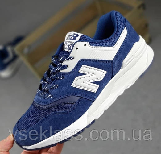 Купить Кроссовки летние мужские New Balance Dark Blue 997 H Нью Баланс ...