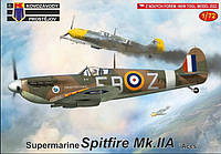 Пластикова модель1/72 Kovozavody Prostejov 0306 британський винищувач Spitfire Mk.IIa Aces