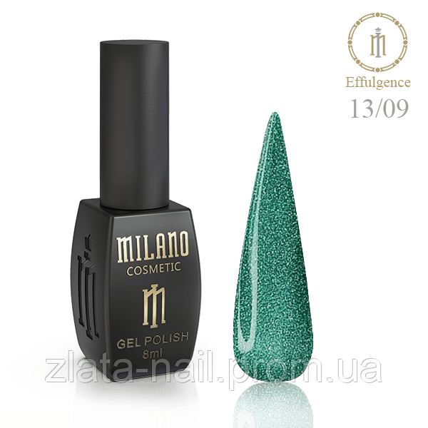Світловідбивний Гель Лак Effulgence Milano серія 13 No 9; 8 мл