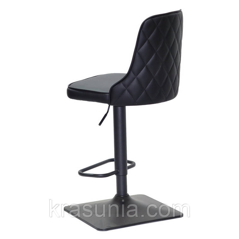 Стільчик для візажу Adamo black quadro