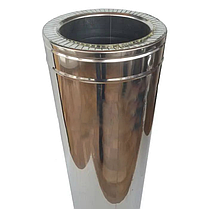 Труба Versia Lux димохідна утеплена (нержавійка/ нержавіючої сталі 0,6 мм), фото 2