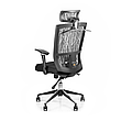 Офісний стілець Barsky G-3 ECO chair Grey, ґратка, фото 6
