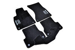 Ворсові килимки в салон AUDI A6 з 2011-