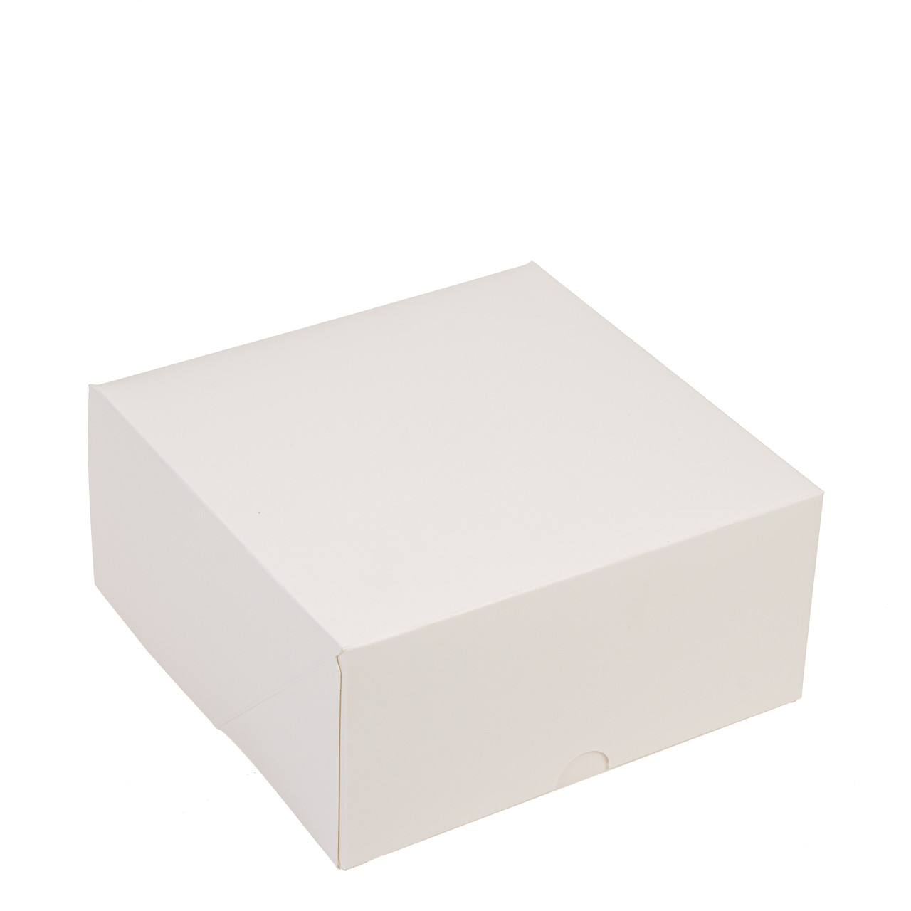 Коробка 170х170х90 (на 4 капкейка) без вікна, біла, фото 1