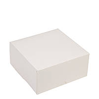 Коробка 170х170х90 (на 4 капкейка) без вікна, біла
