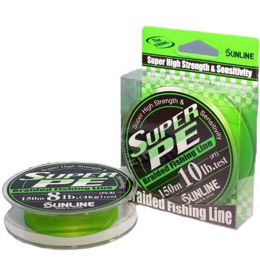 Плетений шнур Sunline SUPER PE LIGHT GREEN 0,405 мм