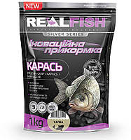 Прикорм для риболовлі REAL FISH Карась ХАЛВА, 1 кг