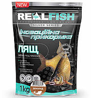 Прикормка для рыбалки REAL FISH Лещ ШОКОЛАД, 1 кг