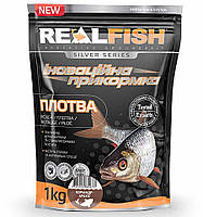 Прикорм для риболовлі REAL FISH Плотва КОРІАНДР-АРАХІС, 1 кг