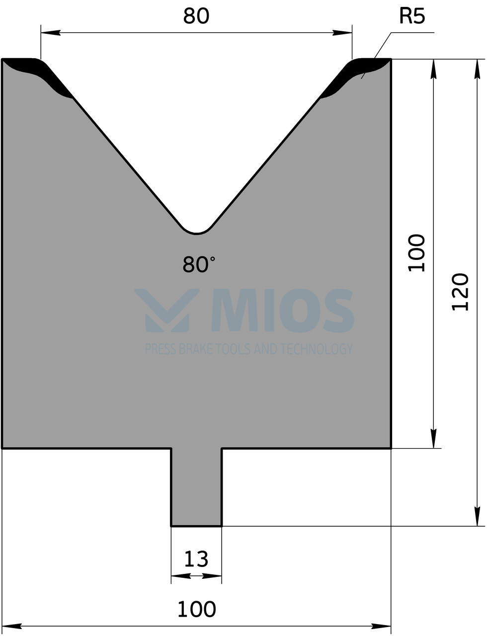 Матриця M.661.80.H (500мм.)