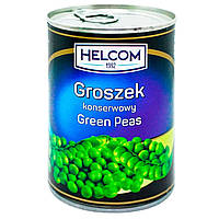 Горошок зелений консервований Helcom 400 г Польща