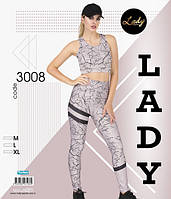 Лосины и топ для спорта LADY LINGERIE 3008