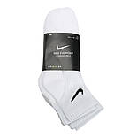 Спортивні Шкарпетки Nike Everyday Cushion Ankle 3-pack white — SX7667-100, фото 9