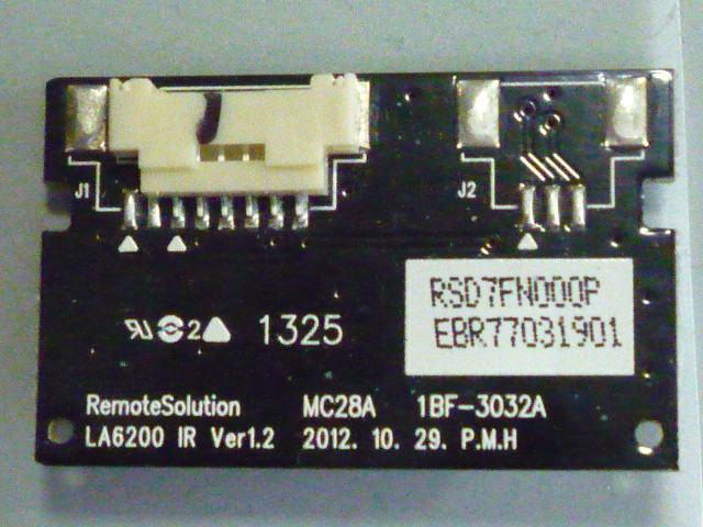 Модуль індикації, ІЧ-приймач LA6200 IR Ver1.2 EBR77031901 від LЕD TV LG 42LN570V